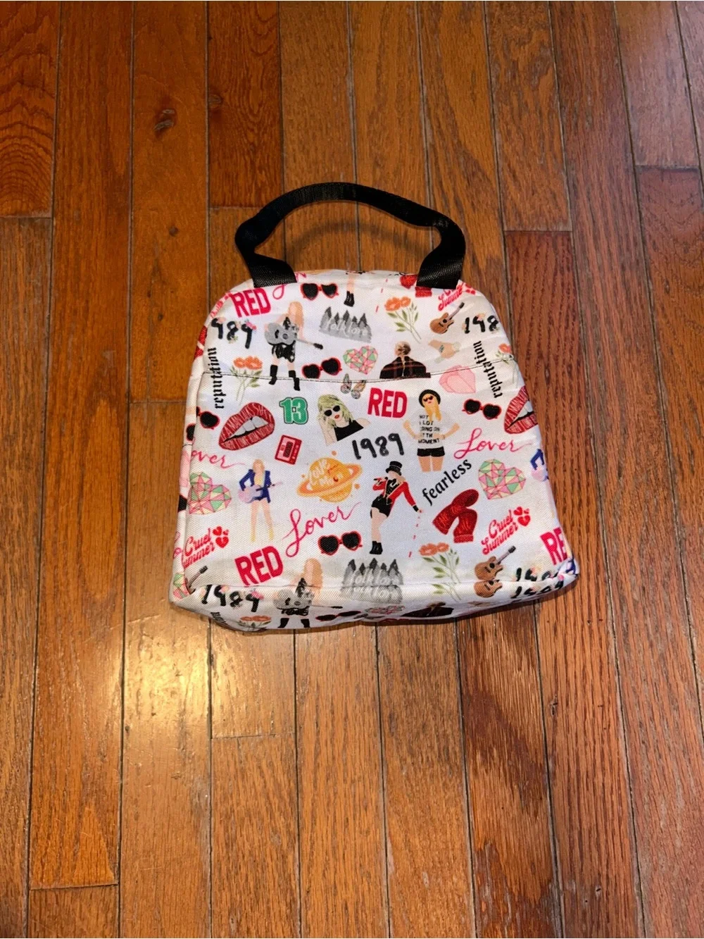 Taylor Swift Inspired Insulated Lunch Tote | Lover • Red • 1989 •Fearless